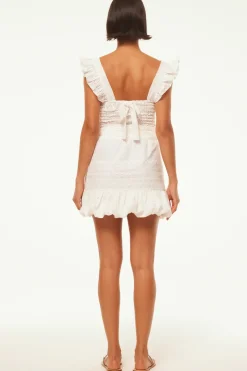 MISA Los Angeles ABELIA TOP Whiteeyelet Outlet