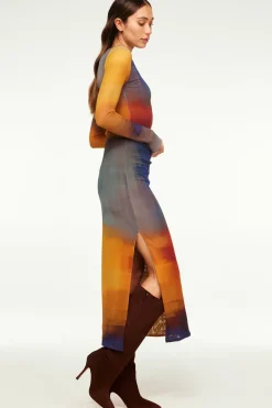 MISA Los Angeles AISHA SKIRT Digitalombre Clearance