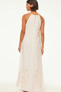 MISA Los Angeles ALEJANDRA DRESS Whiteeyelet Hot