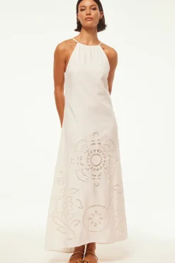 MISA Los Angeles ALEJANDRA DRESS Whiteeyelet Hot