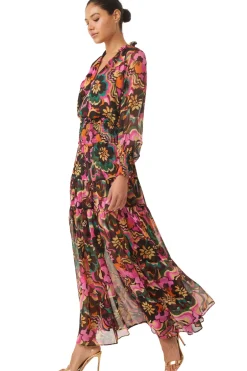 MISA Los Angeles ALEXIS TOP Floragroovechiffon Clearance