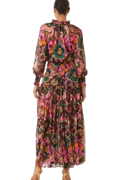 MISA Los Angeles ALEXIS TOP Floragroovechiffon Clearance