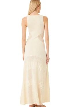 MISA Los Angeles ALLISON DRESS Ivory Clearance