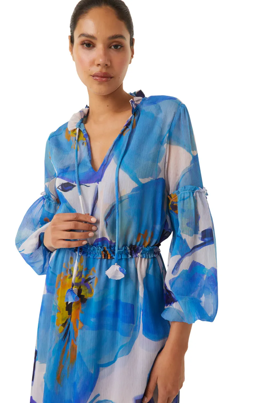 MISA Los Angeles AMATA DRESS Bluepoppy Discount