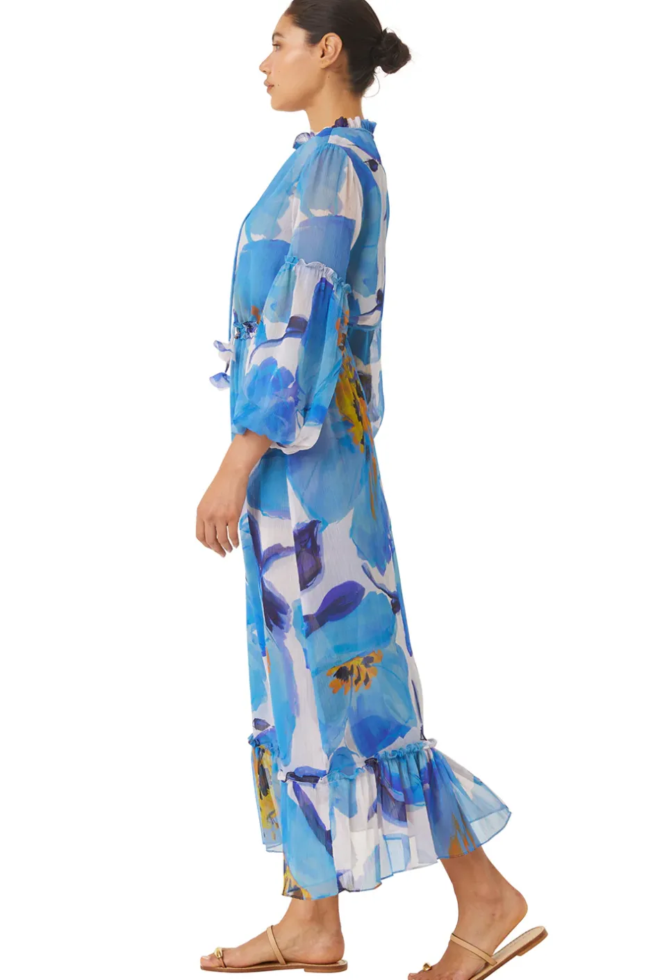 MISA Los Angeles AMATA DRESS Bluepoppy Discount