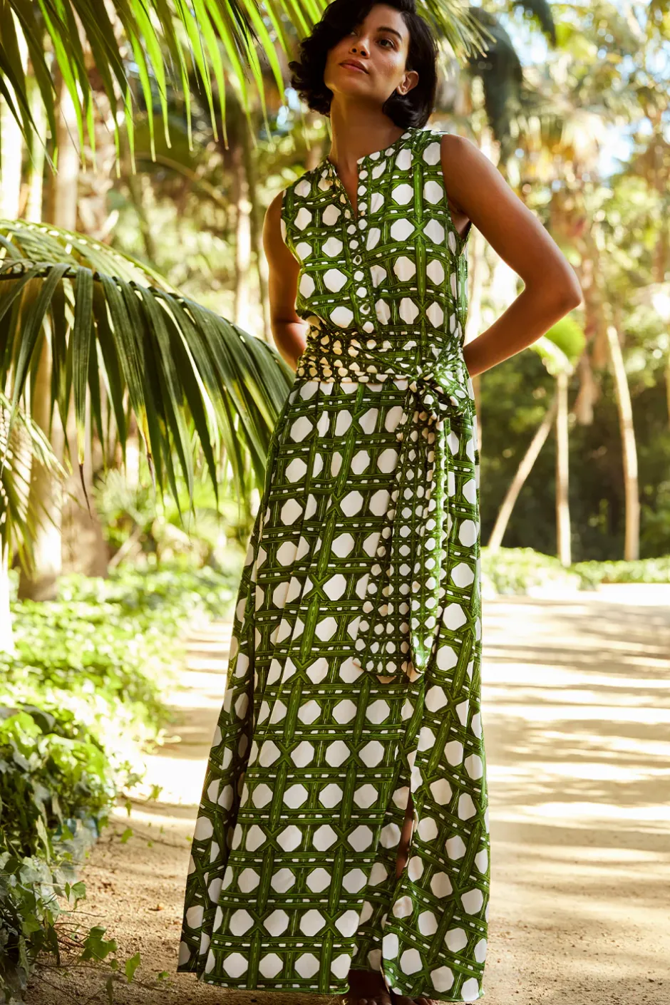 MISA Los Angeles ANABELLA DRESS Rattantilemix Sale