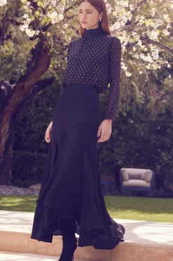 MISA Los Angeles ANNIE TOP Blacklapiseye Outlet