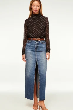 MISA Los Angeles ANNIE TOP Blacklapiseye Outlet