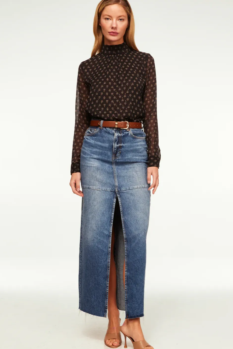 MISA Los Angeles ANNIE TOP Blacklapiseye Outlet