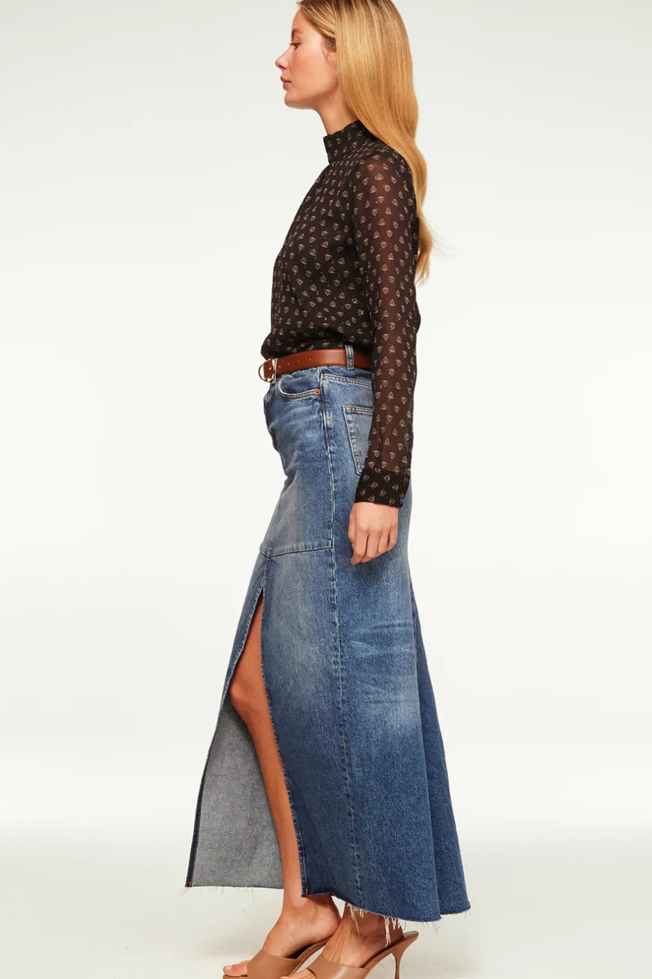 MISA Los Angeles ANNIE TOP Blacklapiseye Outlet