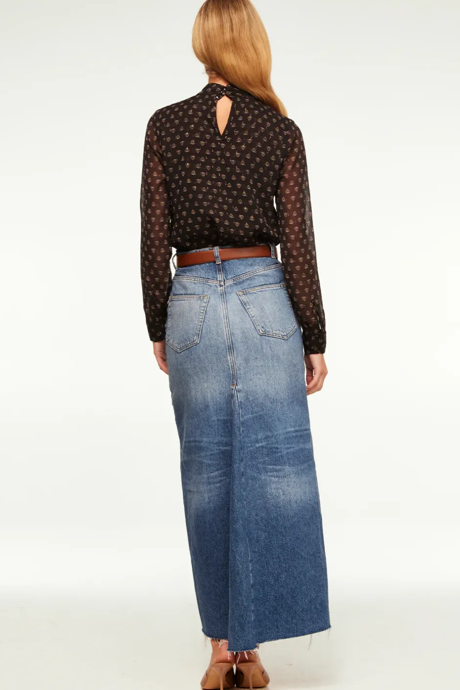 MISA Los Angeles ANNIE TOP Blacklapiseye Outlet