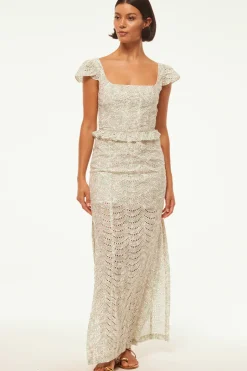 MISA Los Angeles ANTONELLA SKIRT Dewdropeyelet Online