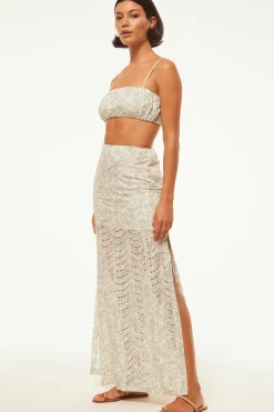 MISA Los Angeles ANTONELLA SKIRT Dewdropeyelet Online