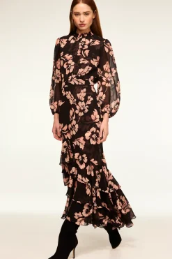 MISA Los Angeles AUDREY DRESS Auricflora Hot