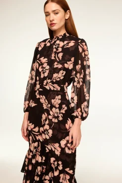 MISA Los Angeles AUDREY DRESS Auricflora Hot