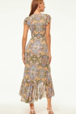 MISA Los Angeles AVALINE DRESS Dolcevitakaleidoscope Hot