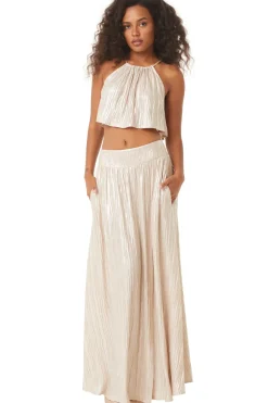 MISA Los Angeles BALENA SKIRT Motherofpearl Online