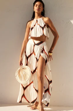 MISA Los Angeles BALENA SKIRT Loscabosgeo Clearance