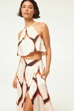 MISA Los Angeles BALENA SKIRT Loscabosgeo Clearance