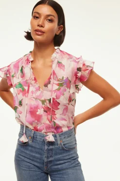 MISA Los Angeles BASIA TOP Gardenfuchsia Outlet