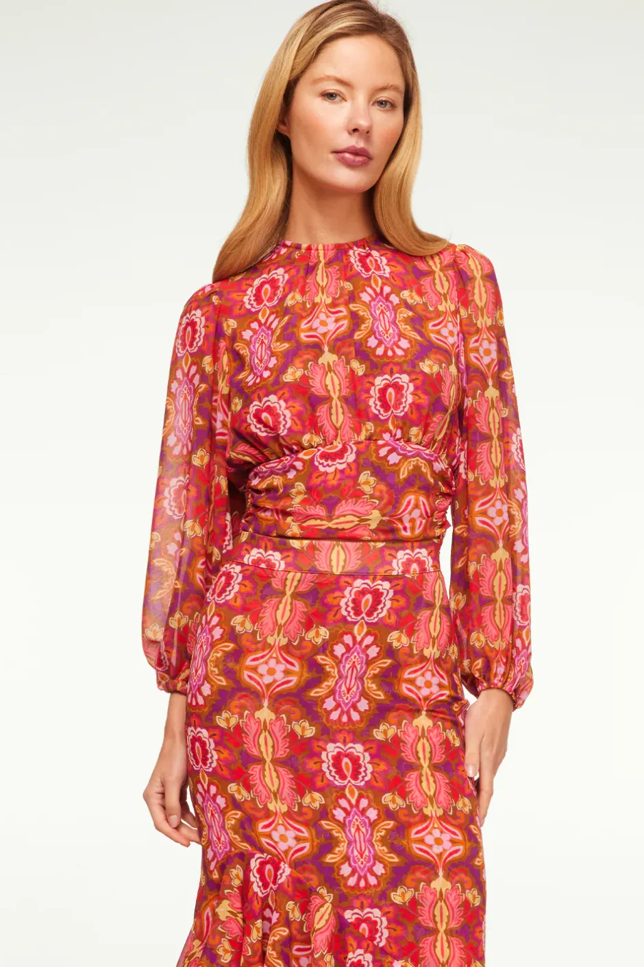 MISA Los Angeles BEATRIZ TOP Chicnostalgicchiffon Clearance