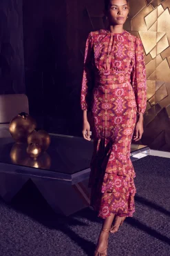 MISA Los Angeles BEATRIZ TOP Chicnostalgicchiffon Clearance