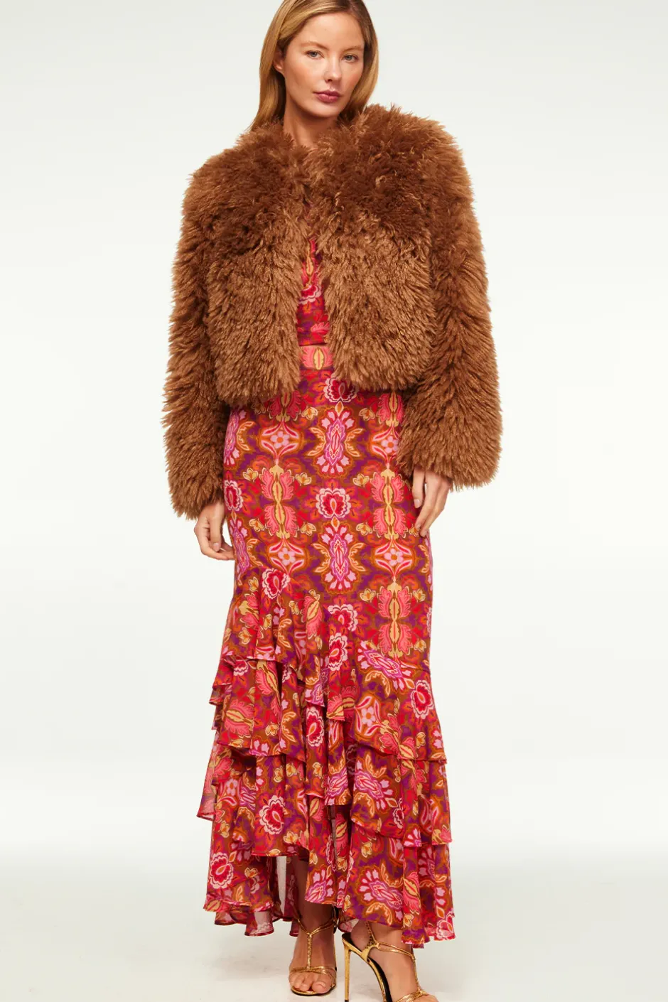 MISA Los Angeles BEATRIZ TOP Chicnostalgicchiffon Clearance