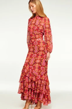 MISA Los Angeles BEATRIZ TOP Chicnostalgicchiffon Clearance