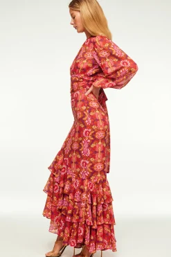 MISA Los Angeles BEATRIZ TOP Chicnostalgicchiffon Clearance