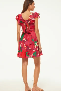 MISA Los Angeles BELINDA DRESS Florarosada Hot