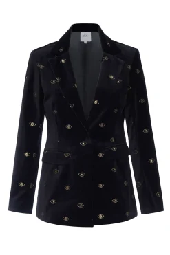 MISA Los Angeles BIANCA JACKET Black New