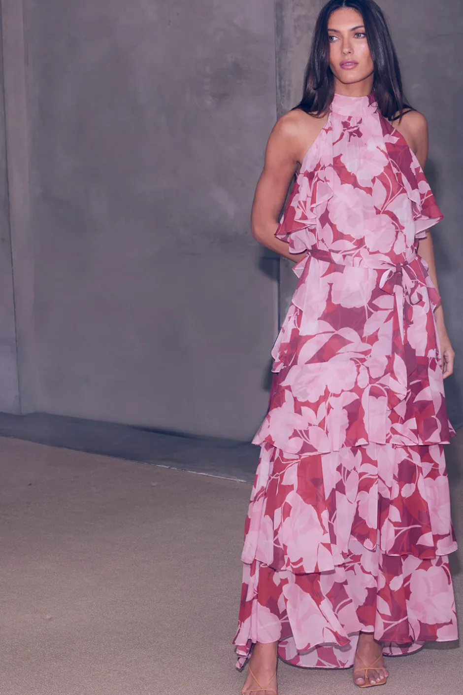 MISA Los Angeles CALISSA DRESS Florarosada Best