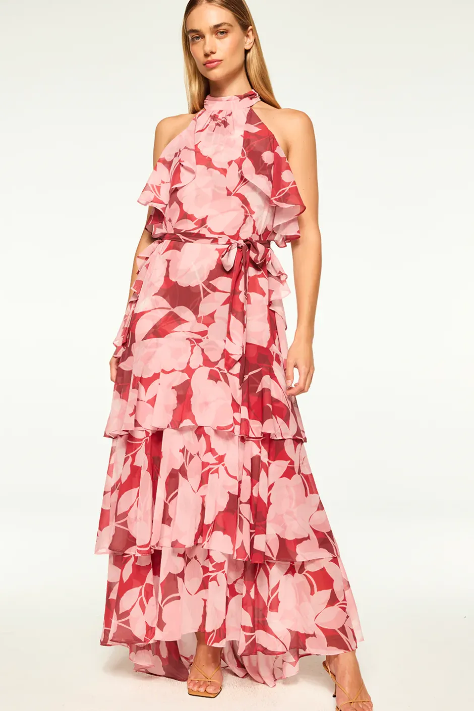 MISA Los Angeles CALISSA DRESS Florarosada Best