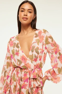 MISA Los Angeles CARIA DRESS Sonoranflorachiffon Online