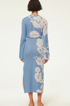 MISA Los Angeles CASSI TOP Bluehibiscusflora Fashion