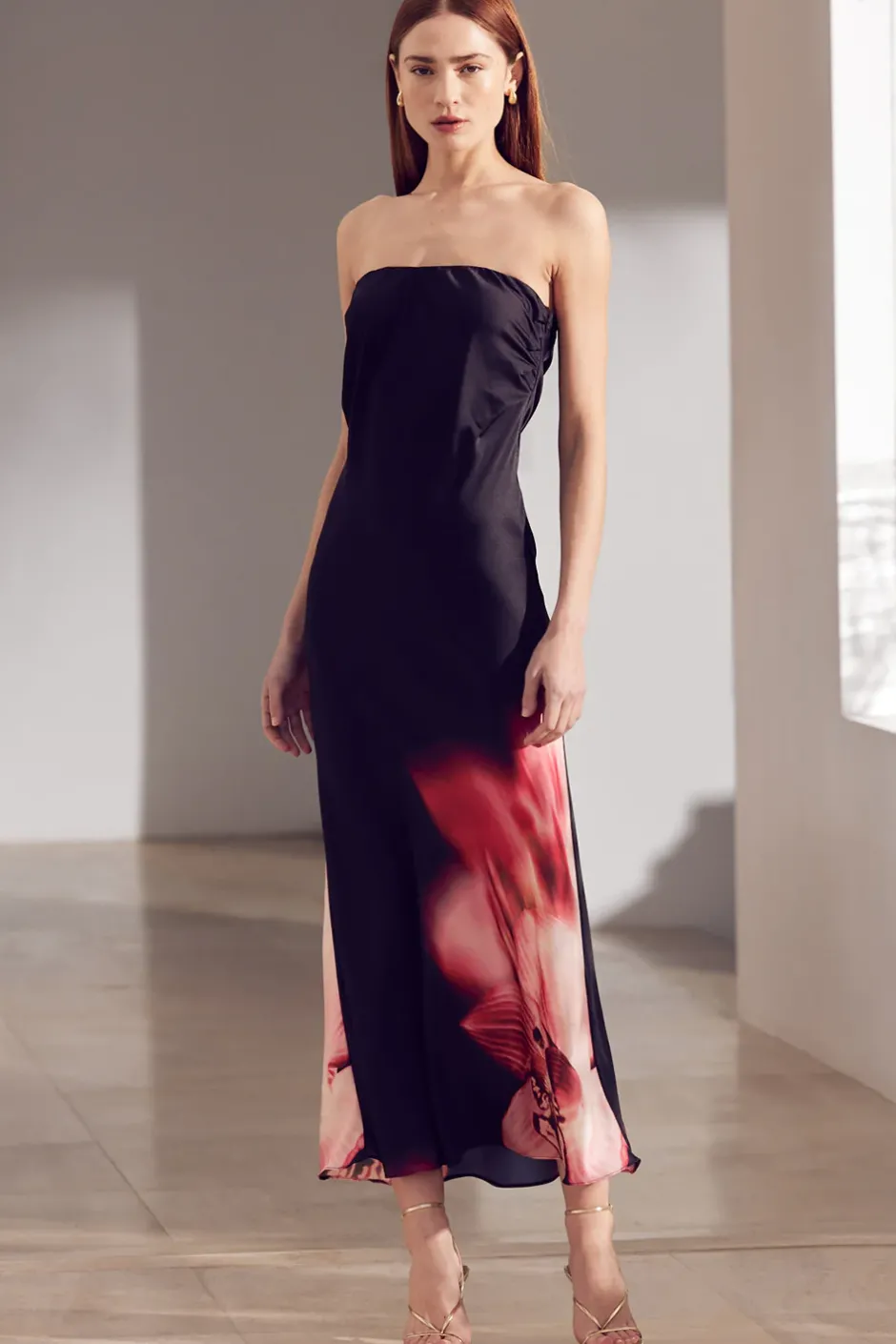 MISA Los Angeles CHERYL DRESS Midnightorchid Outlet