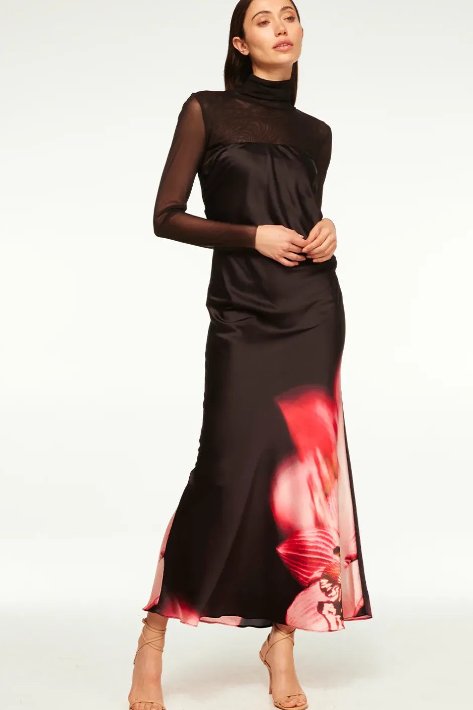 MISA Los Angeles CHERYL DRESS Midnightorchid Outlet