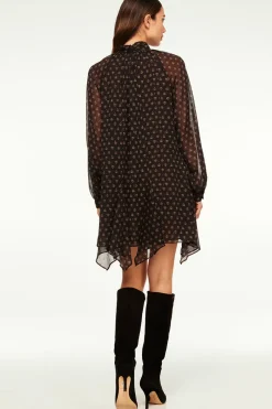 MISA Los Angeles CINDY DRESS Blacklapiseye Clearance