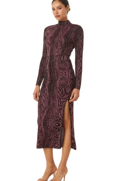 MISA Los Angeles CLARA TOP Plum Clearance