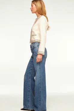 MISA Los Angeles CURTIS JACKET Ivorytweed Fashion