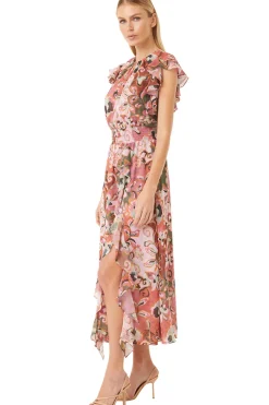 MISA Los Angeles DALITA DRESS Resortbatikchiffon Best