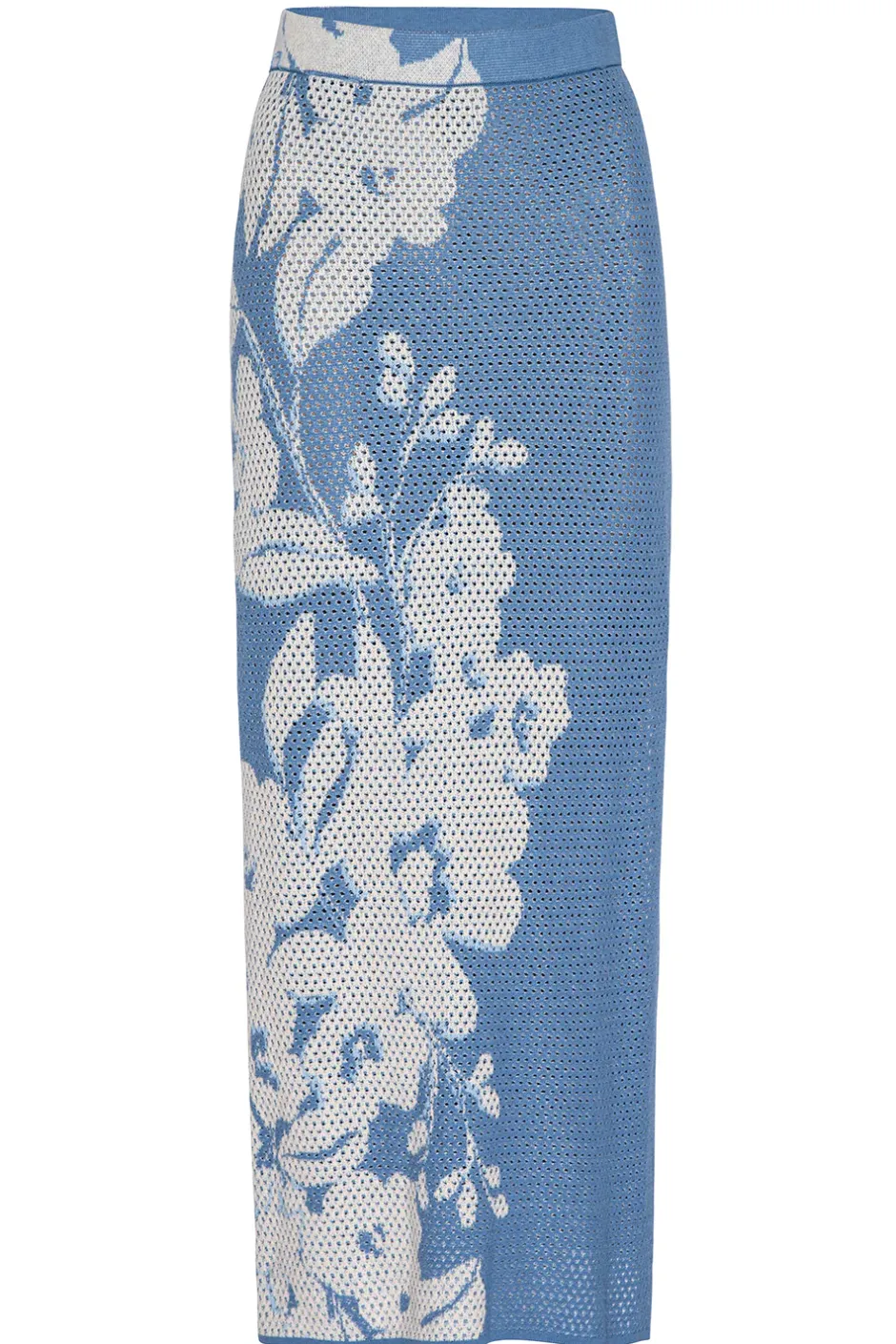 MISA Los Angeles DARA SKIRT Bluehibiscusflora Hot