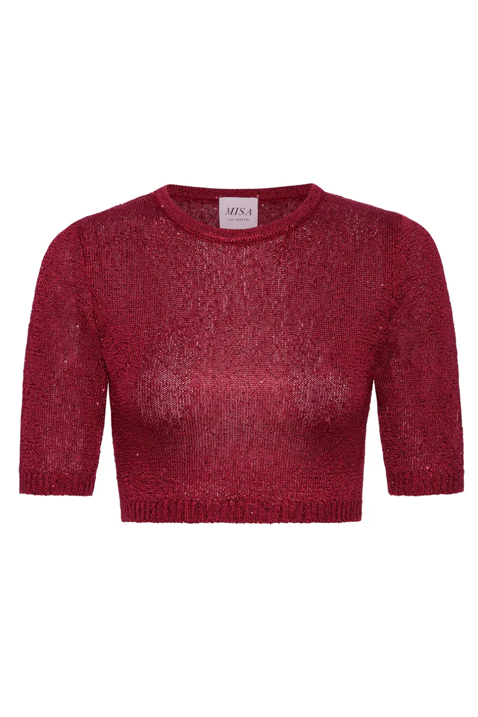 MISA Los Angeles DARYA TOP Lipstickred Online