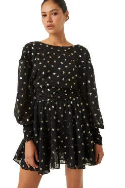 MISA Los Angeles DAVIE DRESS Diamondclipdot New