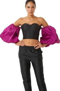 MISA Los Angeles DITA TOP Black/magenta Clearance