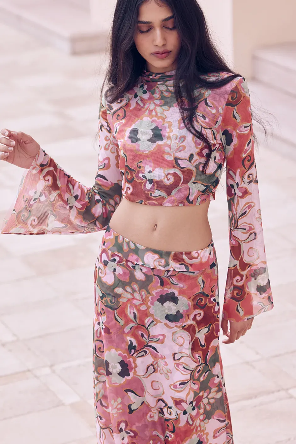 MISA Los Angeles EBBA TOP Resortbatikmesh Online