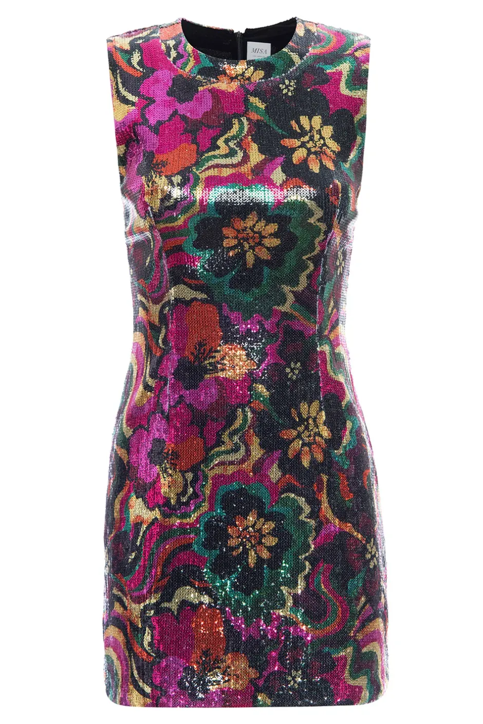 MISA Los Angeles EDIE DRESS Floragroovesequin Sale