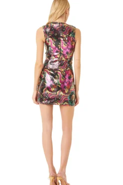 MISA Los Angeles EDIE DRESS Floragroovesequin Sale