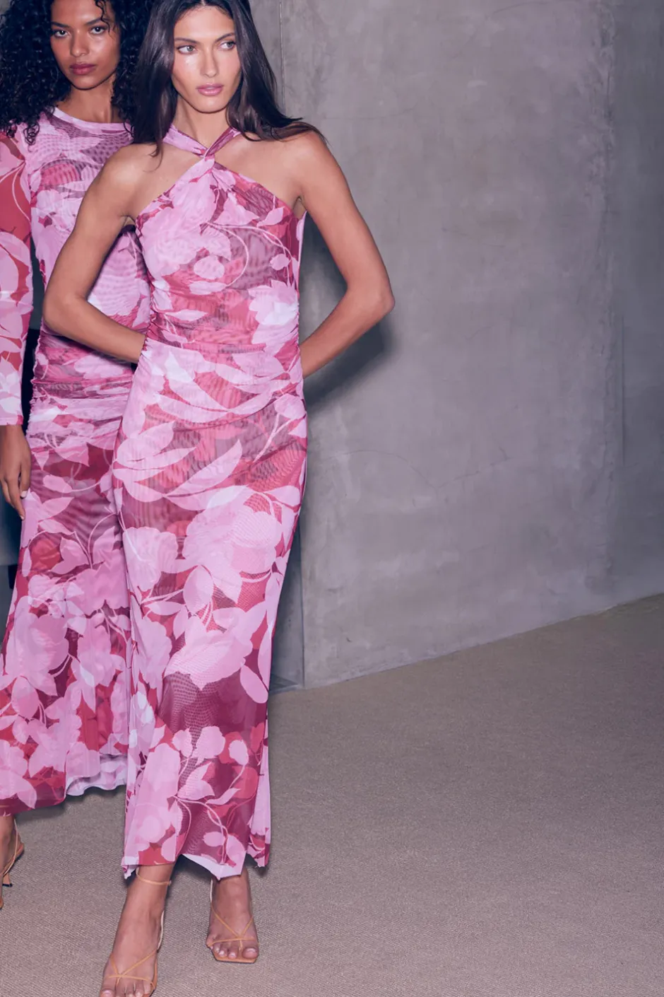 MISA Los Angeles ELAINE DRESS Florarosadamesh Hot