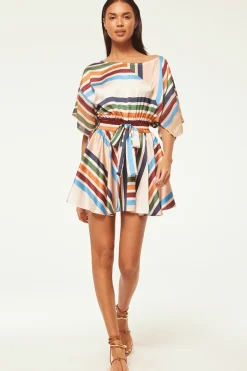 MISA Los Angeles ELIA DRESS Sanmiguelstripemix New
